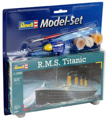 Set modelimi Revell R.M.S. Titanic, shkalla 1:1200, gjatësi 22.3cm