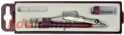 Busull e saktë Lorenz 400/BP Zero Setter, rrethe nga 1 mm, metalike, e kuqe