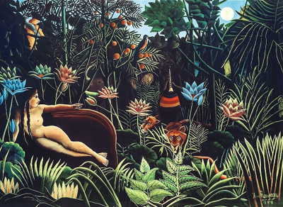 Puzzle druri Trefl Wood Craft The Dream, 200 pjesë, Henri Rousseau