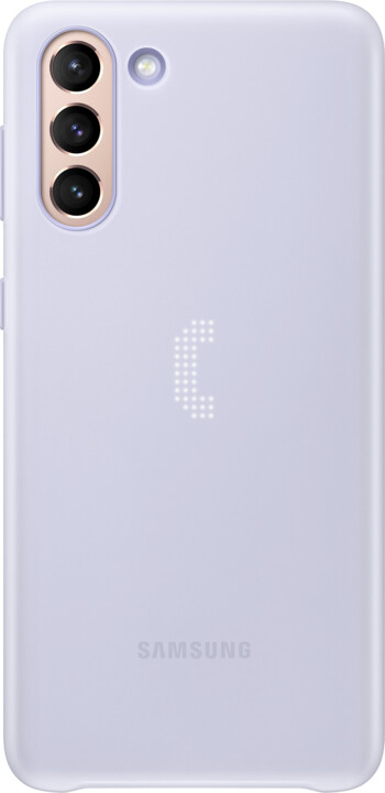 Mbrojtëse Samsung LED për Samsung Galaxy S21+, vjollcë