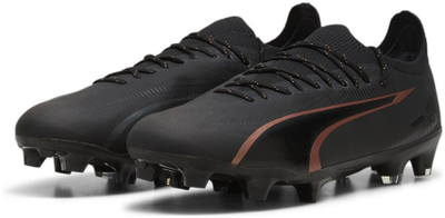 Atlete futbolli Puma Ultra Ultimate FG AG, Nano Grip, të zeza