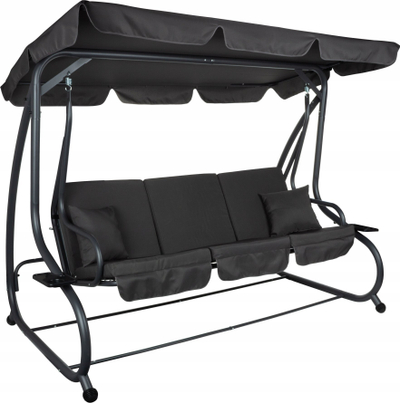 Lëkundëse kopshti Funfit Garden Luxury, 47 x 168cm, me rrjetë mushkonjash, jeshile