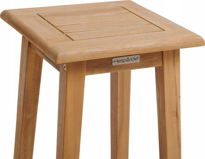 Set stolash të lartë kopshti Hespéride Tiwi, dru akacie, 71 cm, ngjyrë natyrale