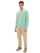 Bluzë për meshkuj Tom Tailor Regular Fit, e gjelbër