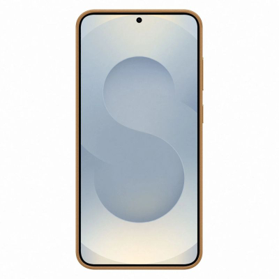 Mbulesë telefoni Samsung Kindsuit Galaxy S25+, lëkurë sintetike, camel