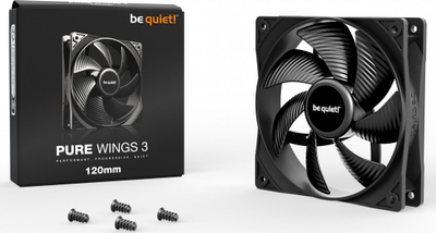 Ftohës be quiet! Pure Wings 3, 120 mm