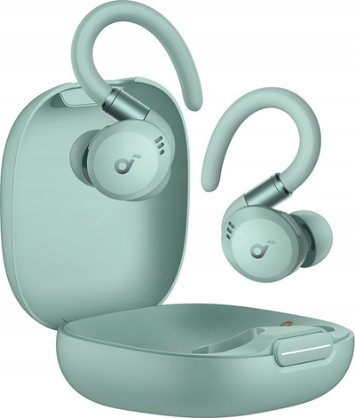 Kufje pa tela Anker Soundcore Sport X20, true wireless, me kuti karikimi, jeshile