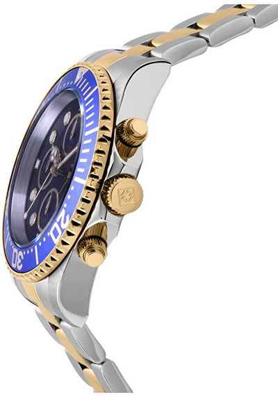 Orë dore për meshkuj Invicta Pro Diver 1773, e argjendtë/artë