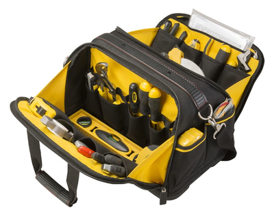 Çantë veglash Stanley Tool Bag SFMST1-73607, bazë polipropileni, me rrip shpatulle, e zezë