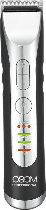 Trimmer flokësh OSOM Professional Hair Trimmer OSOMHTCHC338, bateri LiFePo4, gri