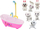 Set kreativ Lean Toys Scribble Scrubbie, 6 kukulla kafshësh, 12 markera, shumëngjyrësh