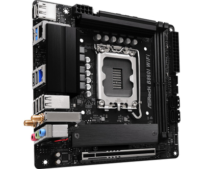 Pllakë amë ASRock B860I WIFI, Mini ITX, DDR5, me WiFi