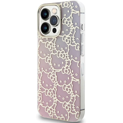 Mbulesë telefoni Hello Kitty IML Gradient, për iPhone 13 Pro Max, e butë, rozë