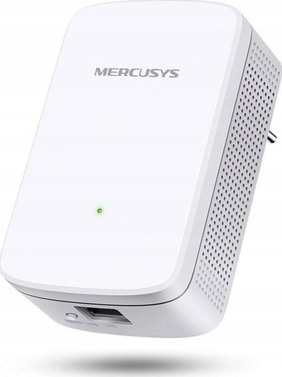 Zgjerues WiFi Mercusys ME10, 300 Mbps, me WPS, i bardhë