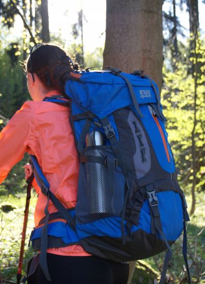 Планинарски ранец Kubisport Mountains, 60L, отпорен на вода, зелен