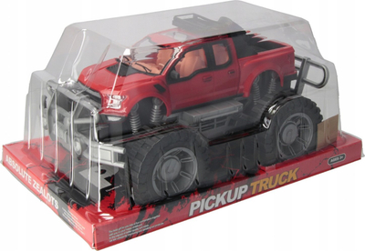 Makine lodër Mega Creative Off-Road Pickup, 39 cm, me tërheqje mbrapa, e kuqe