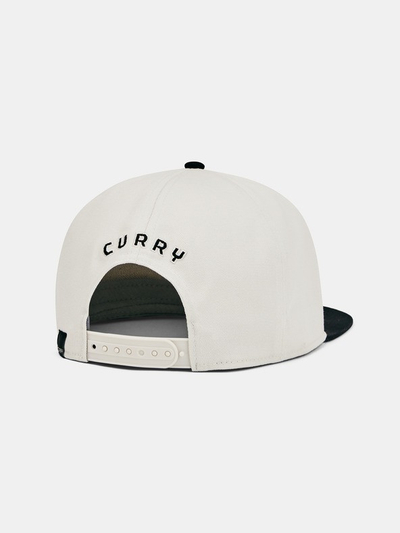 Kapelë Under Armour Curry Flat Brim Snapback, për meshkuj, e bardhë