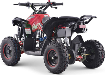 Kuad sportiv 1DEA.me RENEGADE HighPer, motor 49CC, me djegie të brendshme, i kuq