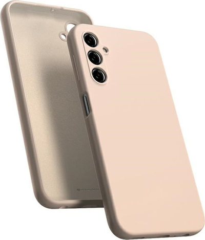 Këllëf silikoni Mercury për Samsung Galaxy A25 5G, mat, rozë e hapur