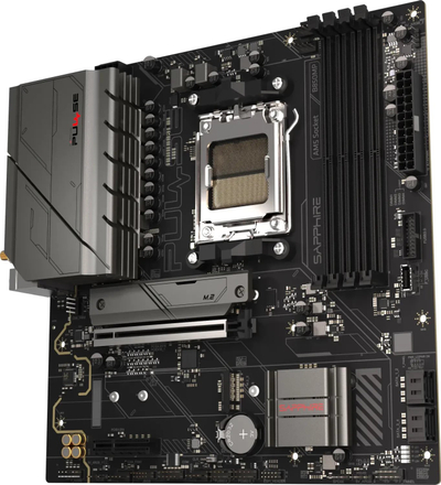 Pllakë amë Sapphire Pulse B850M WiFi, Socket AM5, DDR5, Micro ATX