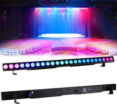 Shirit ndriçimi skenik Light4Me Spectra Cree Bar 24x6W, LED RGBWA UV, me DMX