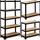 Raft metalik FUNFIT HOME&amp;OFFICE, 150x75x30cm, 5 rafte, 875kg, i zi