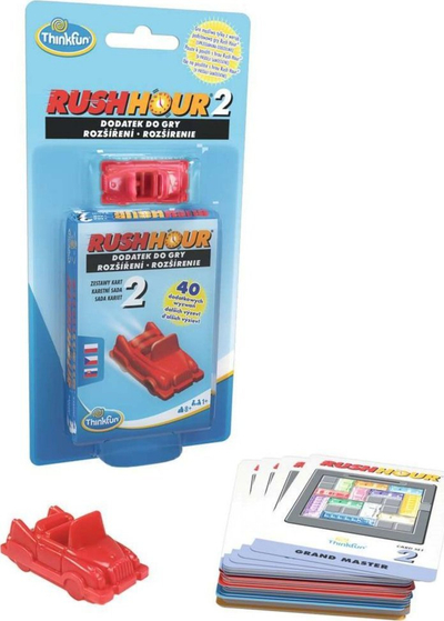Zgjerim loje Ravensburger Rush Hour Expansion No. 1, 40 sfida, me makinë kabrio