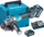 Mulli këndi pa kabllo Makita XGT 40V, 125mm, 2x4.0Ah, blu