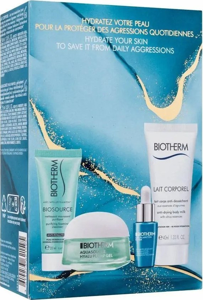 Set kozmetike Biotherm Aquapower Waterlover, për lëkurë të hidratuar, për goca