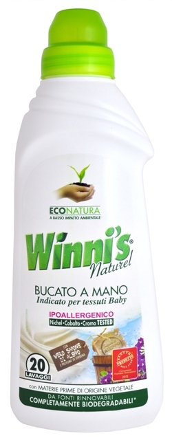 Detergjent për rroba Winni's Bucato and Mano 750 ml, unisex