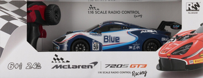 Makina me telekomandë Mega Creative McLaren 720S GT3, shkalla 1:16, 2.4 GHz, portokalli