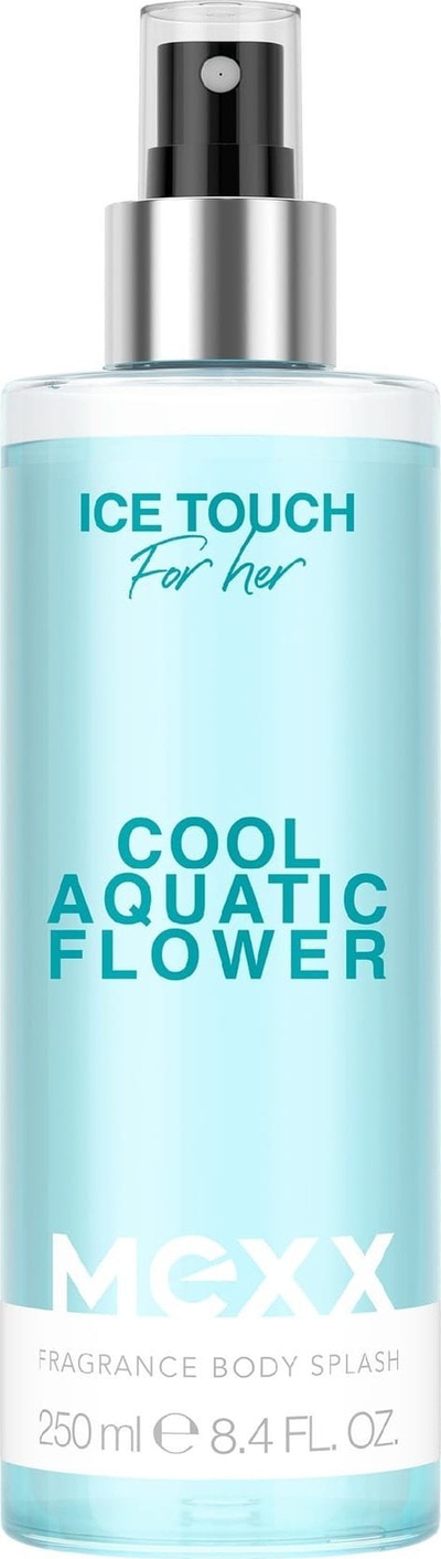 Spray trupi Mexx Ice Touch Cool Aquatic Flower për goca, 250 ml