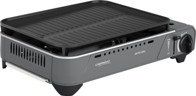 Grill me gaz Bistro Grill portativ me Piezo, gri