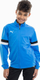 Trening për kalamaj Puma Team Rise Jr 658655 02, poliester, xhaketë me zinxhir, blu me të zezë