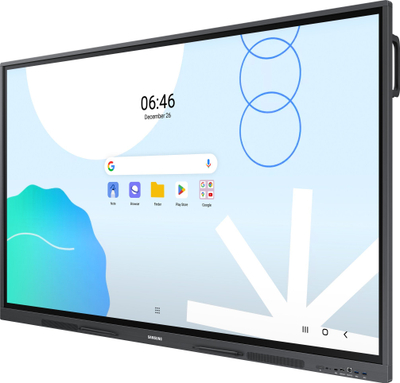 Whiteboard interaktiv Samsung WA86D, 86", 4K UHD, gri