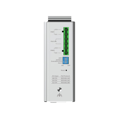 Switch industrial PoE Reyee RG-NIS2100-8GT2SFP-HP, 8 porta Gigabit, 2 porta SFP, i zi