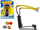 Proçë lodër Jiajia Toys PROCA 6991207537892, me 4 toptha shkumë, plastike, e zezë