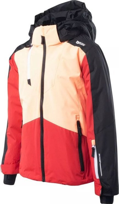 Jub skish për kalamoj Brugi Jacket 1AJD Jr, që s’e kap uji, me kapuç që hiqet, me shumë ngjyra
