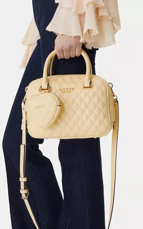 Çantë dore Atabey Box Satchel, e vogël, e zezë