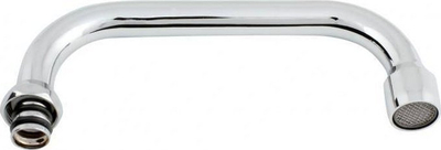 Dalje uji Hydroland Spout WL.U-160.B, 160mm, lidhje 1/2", krom