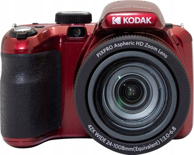 Aparat fotografik Kodak PIXPRO AZ425, 20MP, zmadhim optik 42x, i kuq