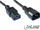 Kabllo zgjatuese rryme InLine 16632V, C13 në C14, 1.8m, e zezë