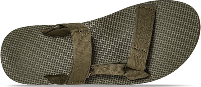 Sandale Teva Universal Slider, shollë e sheshtë, rripa që rregullohen, jeshile ulliri