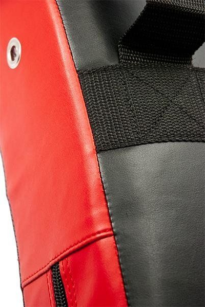 Перниче за тренинг Allright Large Curved, 60x30 см, ПУ, црвено-црно