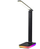 Lampë tavoline Tracer Prisma, LED, ndriçim RGB, e zezë