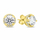 Set vathë dhe varëse Brilio Silver SET230Y