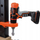 Tavolinë punëtorie lodër Smoby Black+Decker Bricolo Ultimate, me vegla, me tinguj, portokalli e zezë