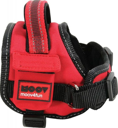 Овратник за кучиња Moov Comfort, прилагодлив, големина M, сив