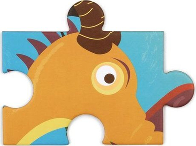 Puzzle SCRATCH Dragon Junior, 61 copa, 56 cm, shumëngjyrësh