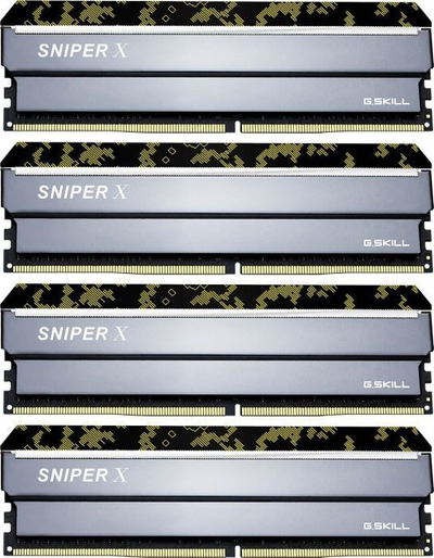 Memorie G.Skill Sniper X, DDR4, 32 GB, 3200 MHz, CL16, F4-3200C16Q-32GSXKB
